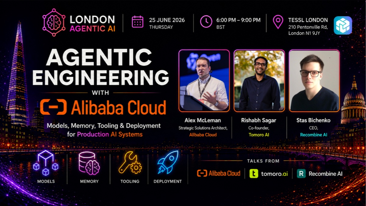 Agentic Engineering with Alibaba Cloud event artwork